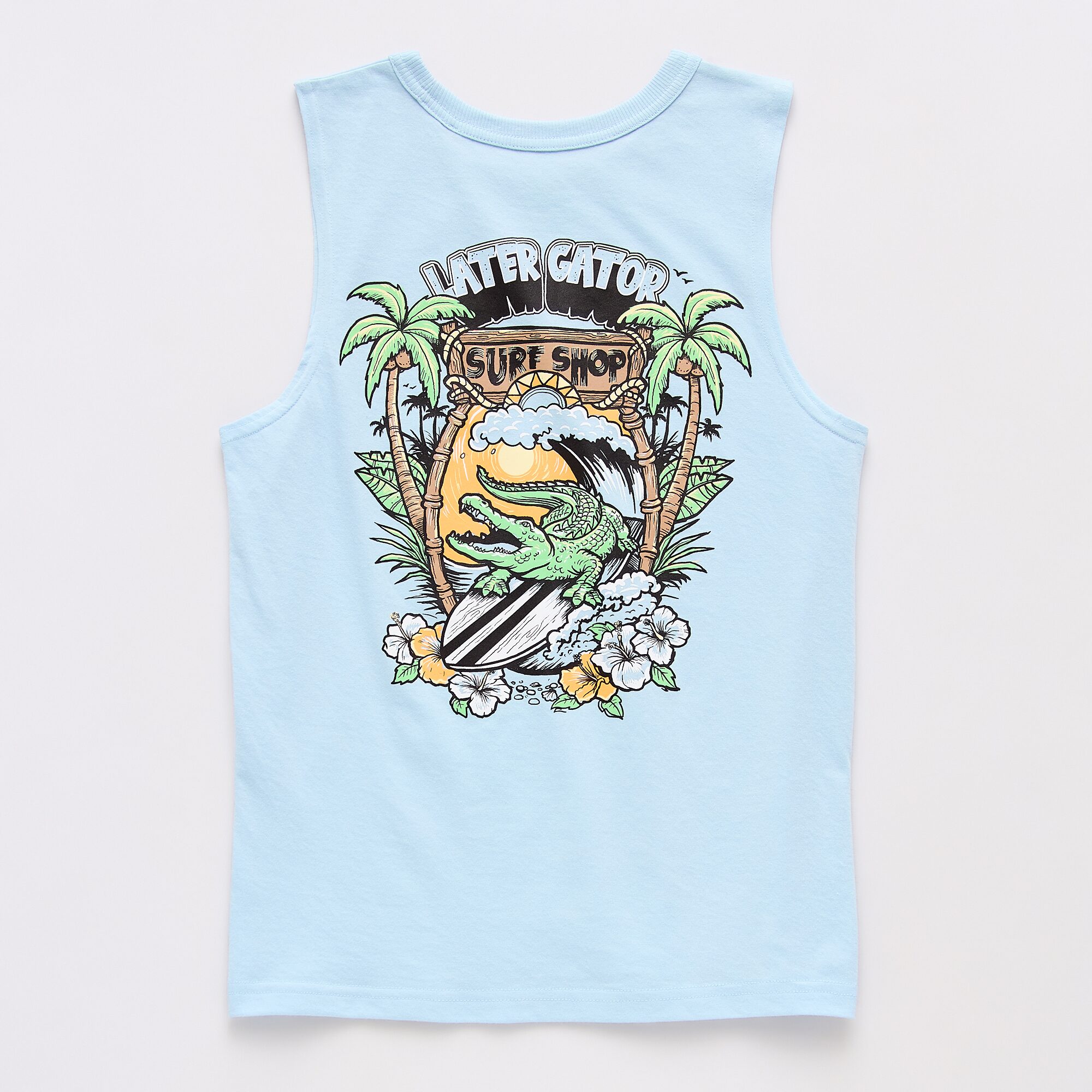 Thereabouts Little & Big Kid Boys Crew Neck Sleeveless Tank Top