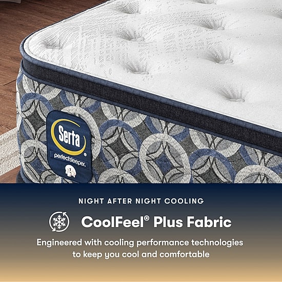 The Serta Perfect Sleeper Autumndale 14"  Extra Firm Tight Top - Mattress + Box Spring