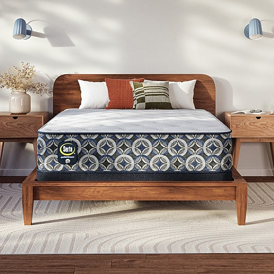 The Serta Perfect Sleeper Beechdale 12.5" Plush Tight Top - Mattress + Box Spring