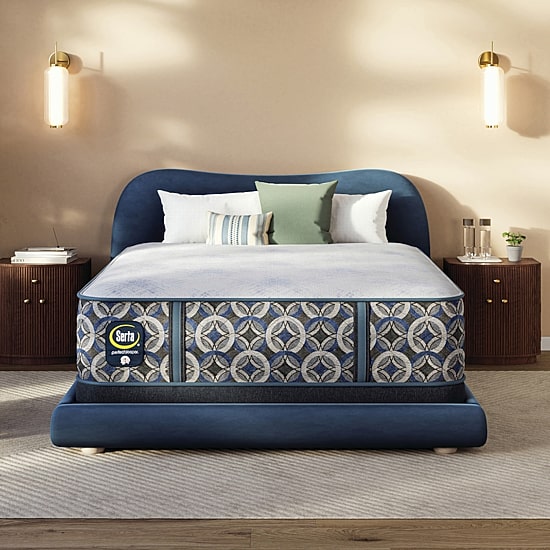 The Serta Perfect Sleeper Morningdale Hybrid 13.5" Medium Tight Top - Mattress + Box Spring