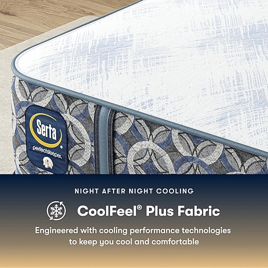 The Serta Perfect Sleeper Morningdale Hybrid 14.5" Firm Tight Top - Mattress + Box Spring