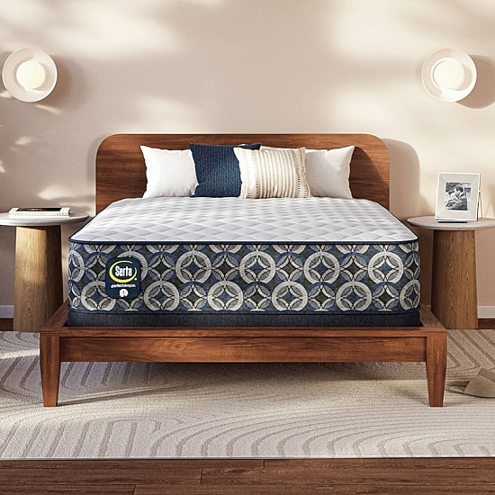 The Serta Perfect Sleeper Mondale 13" Firm Tight Top - Mattress + Adjustable Base