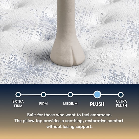 The Serta Perfect Sleeper Autumndale 15" Plush Pillow Top - Mattress + Adjustable Base