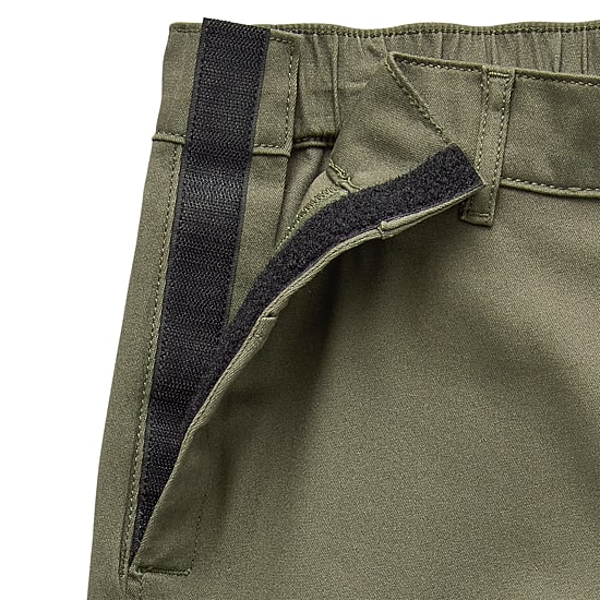 St. John's Bay Womens Easy-on + Easy-off Hidden Access Opening Slim Mid Rise Capri Pant