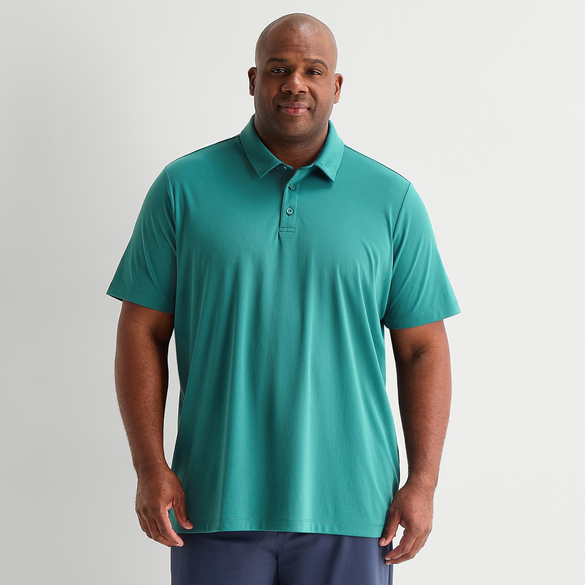 Stylus Big and Tall Mens Regular Fit Short Sleeve Polo Shirt
