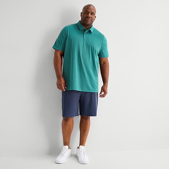 Stylus Big and Tall Mens Regular Fit Short Sleeve Polo Shirt