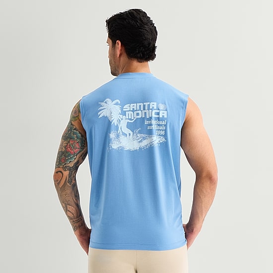 Xersion Mens Crew Neck Sleeveless Muscle T-Shirt