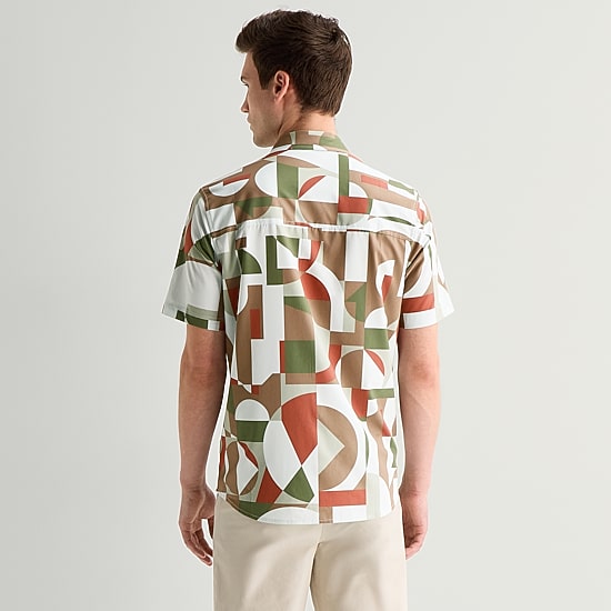 Stylus Mens Short Sleeve Regular Fit Button-Down Shirt