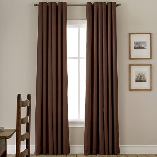 JCPenney Home Grommet Top Energy Saving Single Curtain Panel