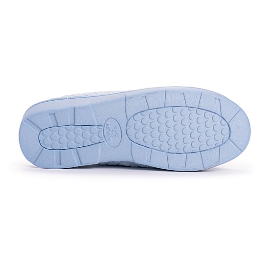 Muk Luks Quilted Womens Memory Foam Clog Slippers