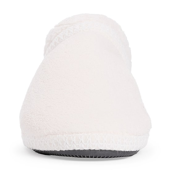 Muk Luks Rita Full Fit Washable Womens Memory Foam Slip-On Slippers