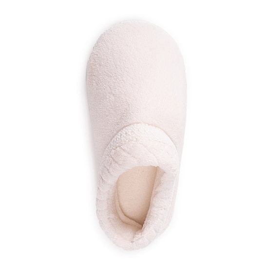 Muk Luks Rita Full Fit Washable Womens Memory Foam Slip-On Slippers