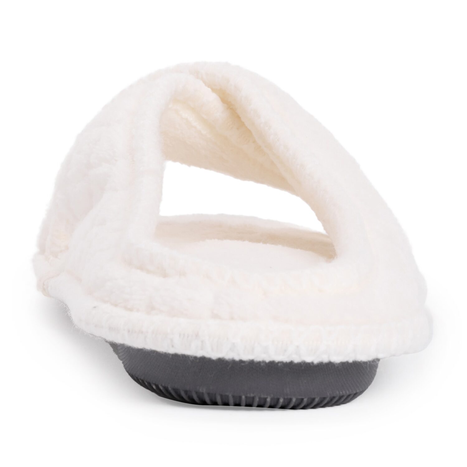 Muk Luks Ada Crossband Womens Memory Foam Slip-On Slippers