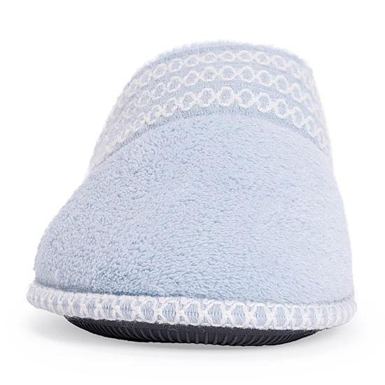 Muk Luks Cathy Scuff Womens Memory Foam Slip-On Slippers