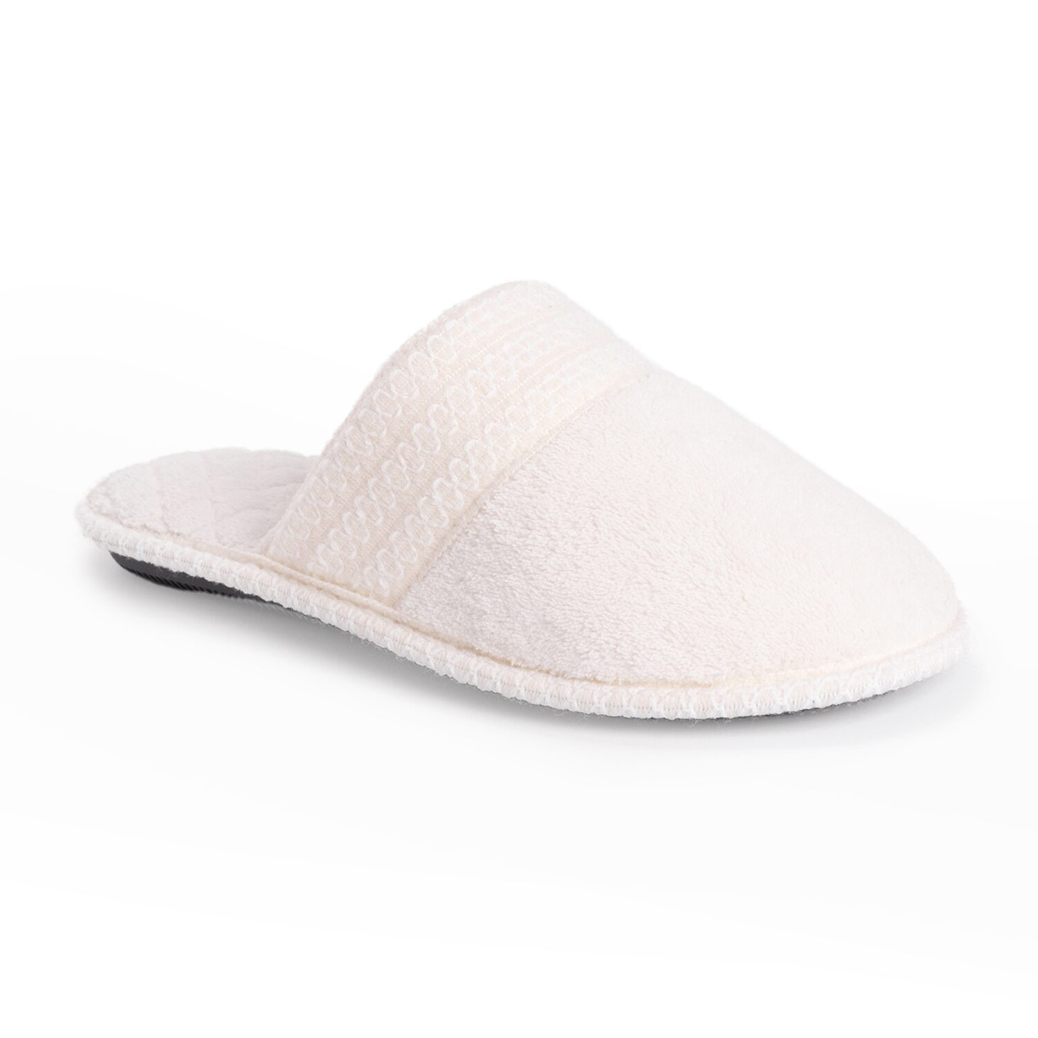 Muk Luks Cathy Scuff Womens Memory Foam Slip-On Slippers
