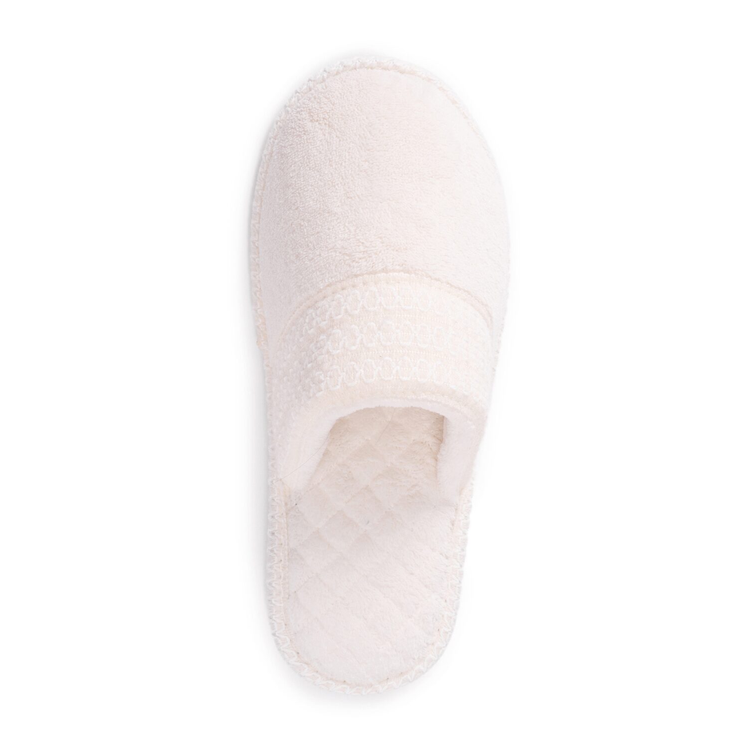 Muk Luks Cathy Scuff Womens Memory Foam Slip-On Slippers