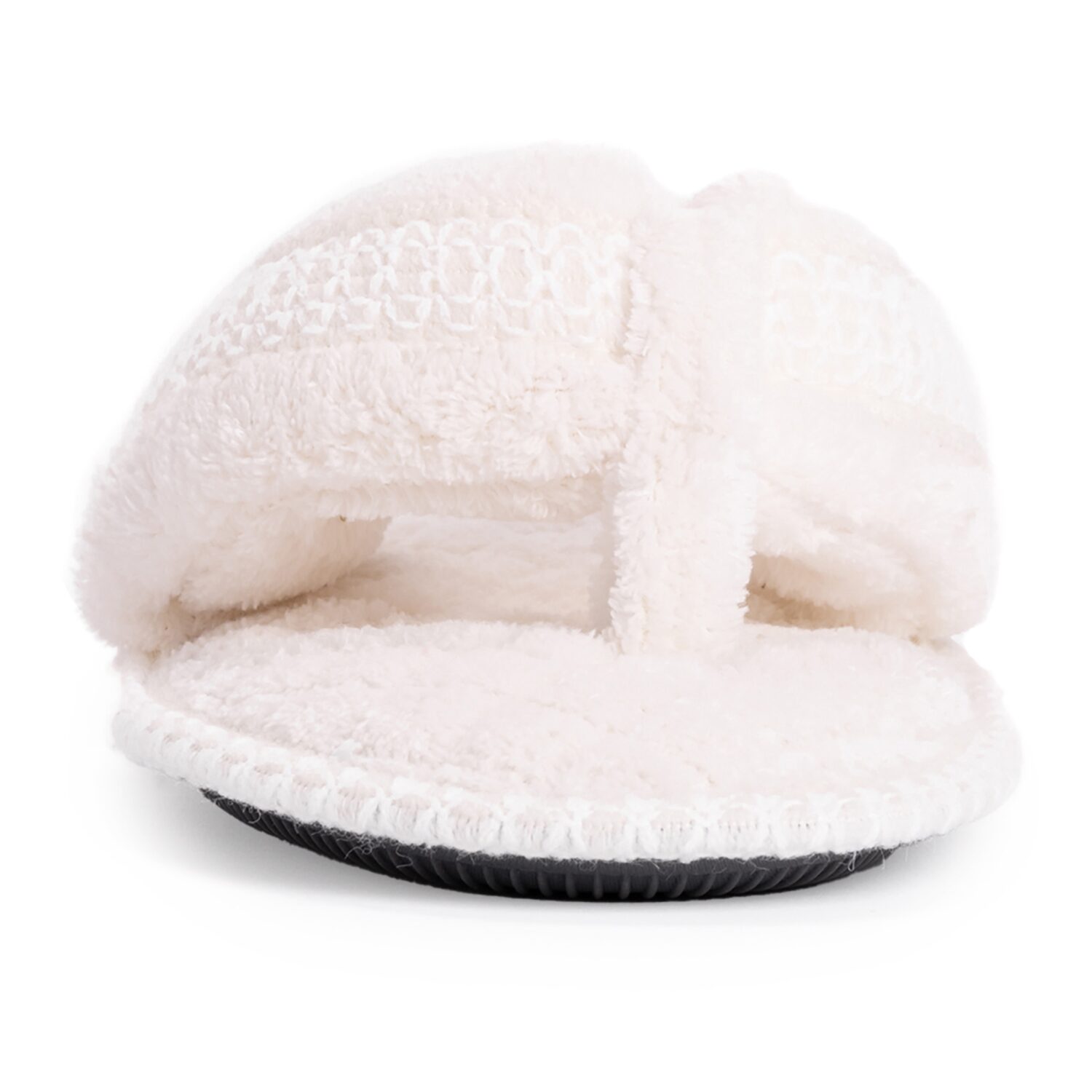 Muk Luks Darlene Thong Womens Memory Foam Slip-On Slippers