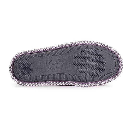 Muk Luks Sally Open Toe Scuff Womens Memory Foam Slip-On Slippers