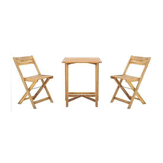 Safavieh Gallo Patio Collection 3-pc. Bistro Set Folding