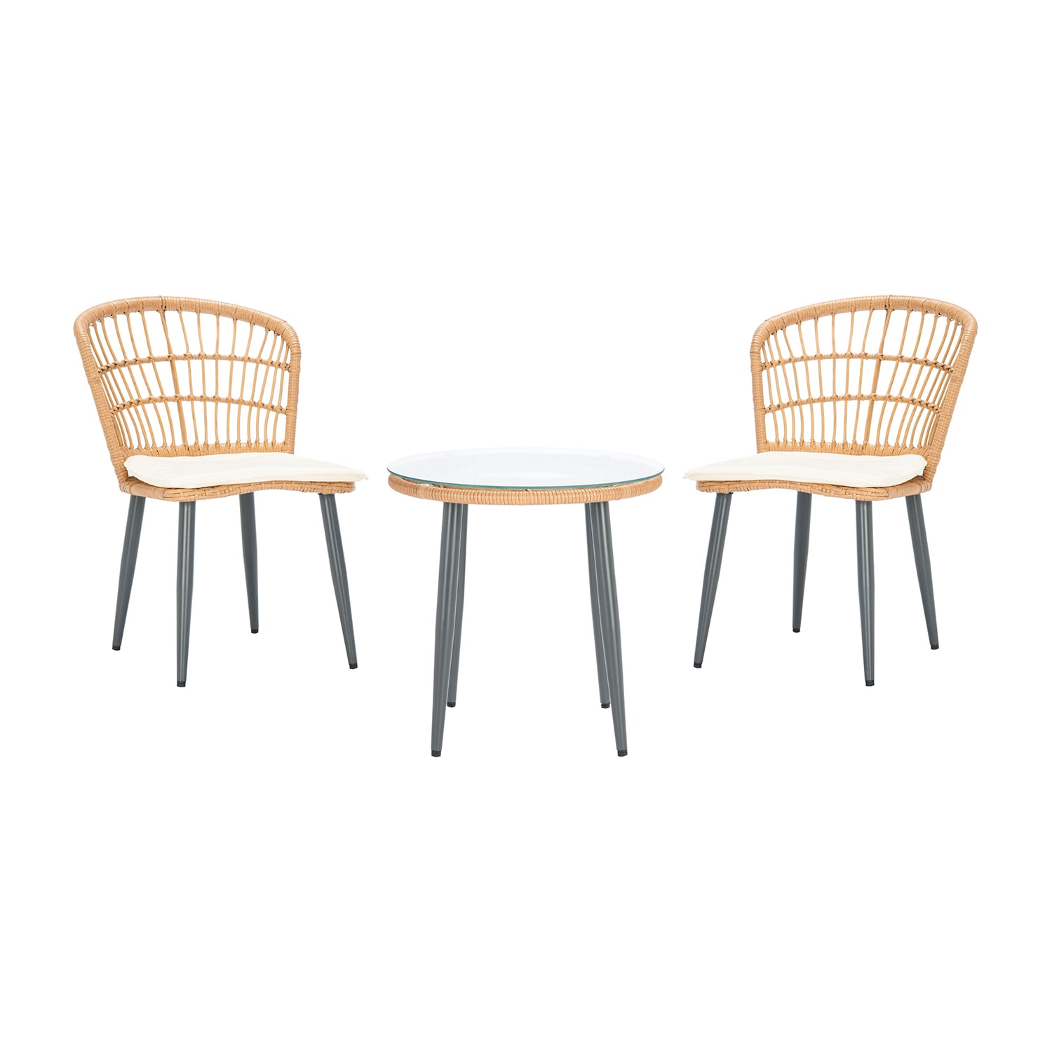Prenza 3-pc. Patio Table and Chair Set
