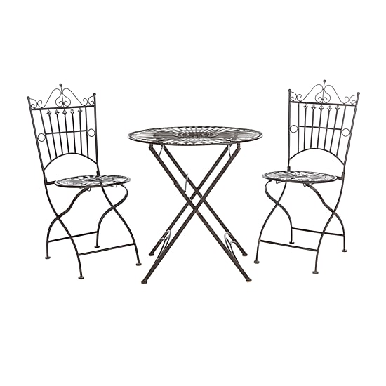 Safavieh Belen Patio Collection 3-pc. Bistro Set Folding