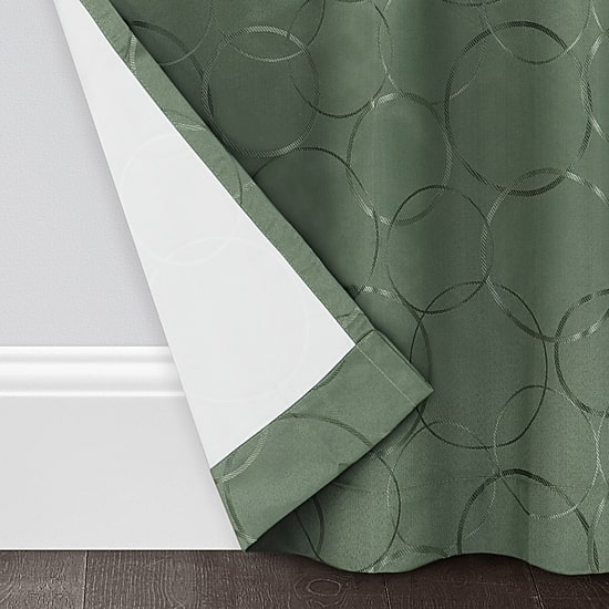 Eclipse Meridian Grommet Top Blackout Single Curtain Panel