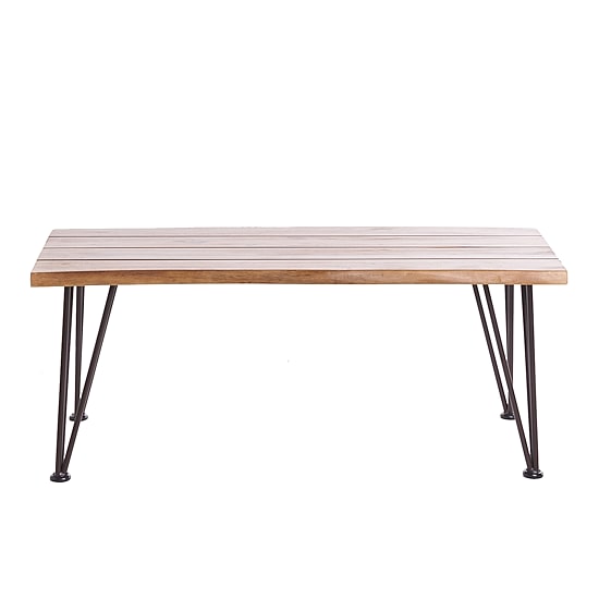 Zion Weather Resistant Iron Coffee Table