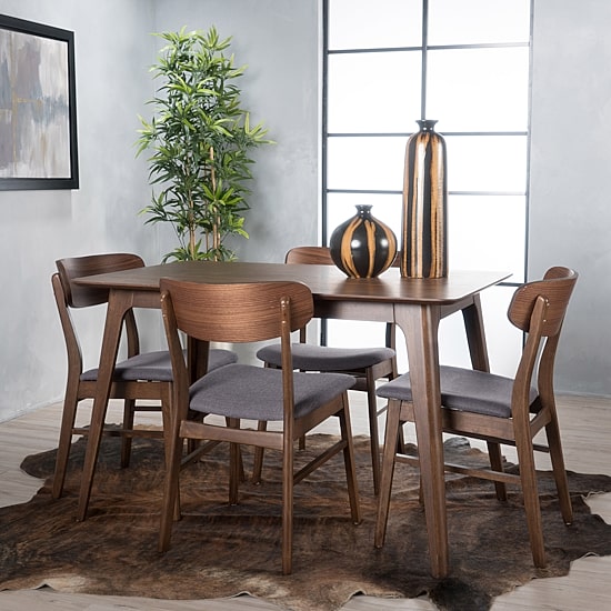 Megann 5-pc. Rectangular Dining Set