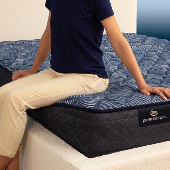 Serta Perfect Sleeper Cobalt Calm 12" Extra Firm - Mattress + Box Spring