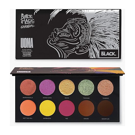 UOMA Beauty Black Magic Make It Black - Freedom Palette
