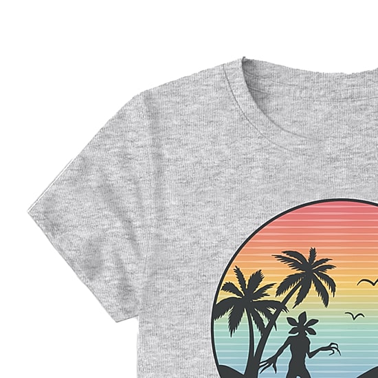 Little & Big Kid Girls Crew Neck Short Sleeve Regular Fit Stranger Things Graphic T-Shirt