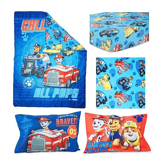 Stevens Baby Boom Paw Patrol 4-pc.Toddler Bedding Set
