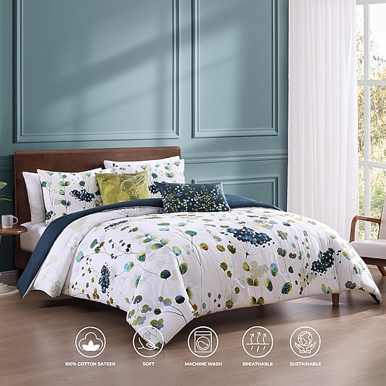 Bebejan Abstract Vines 5-pc. Midweight Reversible Comforter Set