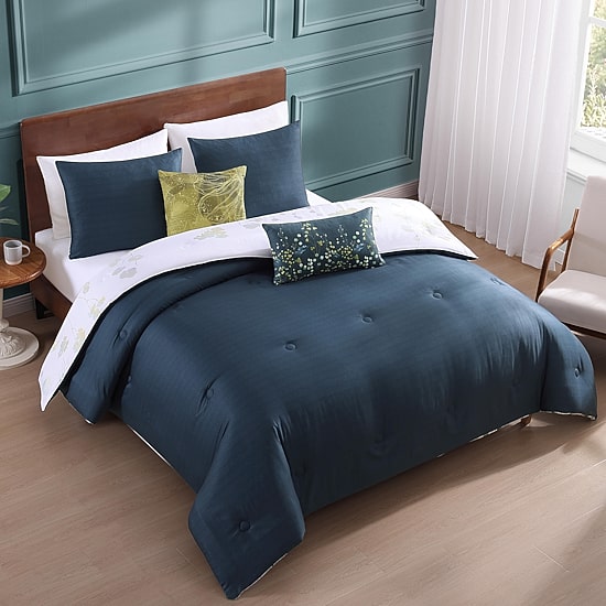 Bebejan Abstract Vines 5-pc. Midweight Reversible Comforter Set