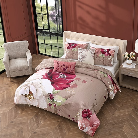 Bebejan Florence 5-pc. Midweight Reversible Comforter Set