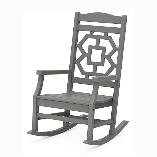 Martha Stewart by POLYWOOD® Chinoiserie Rocking Chair