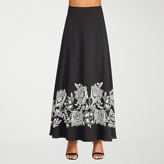 Premier Amour Womens Maxi Skirt