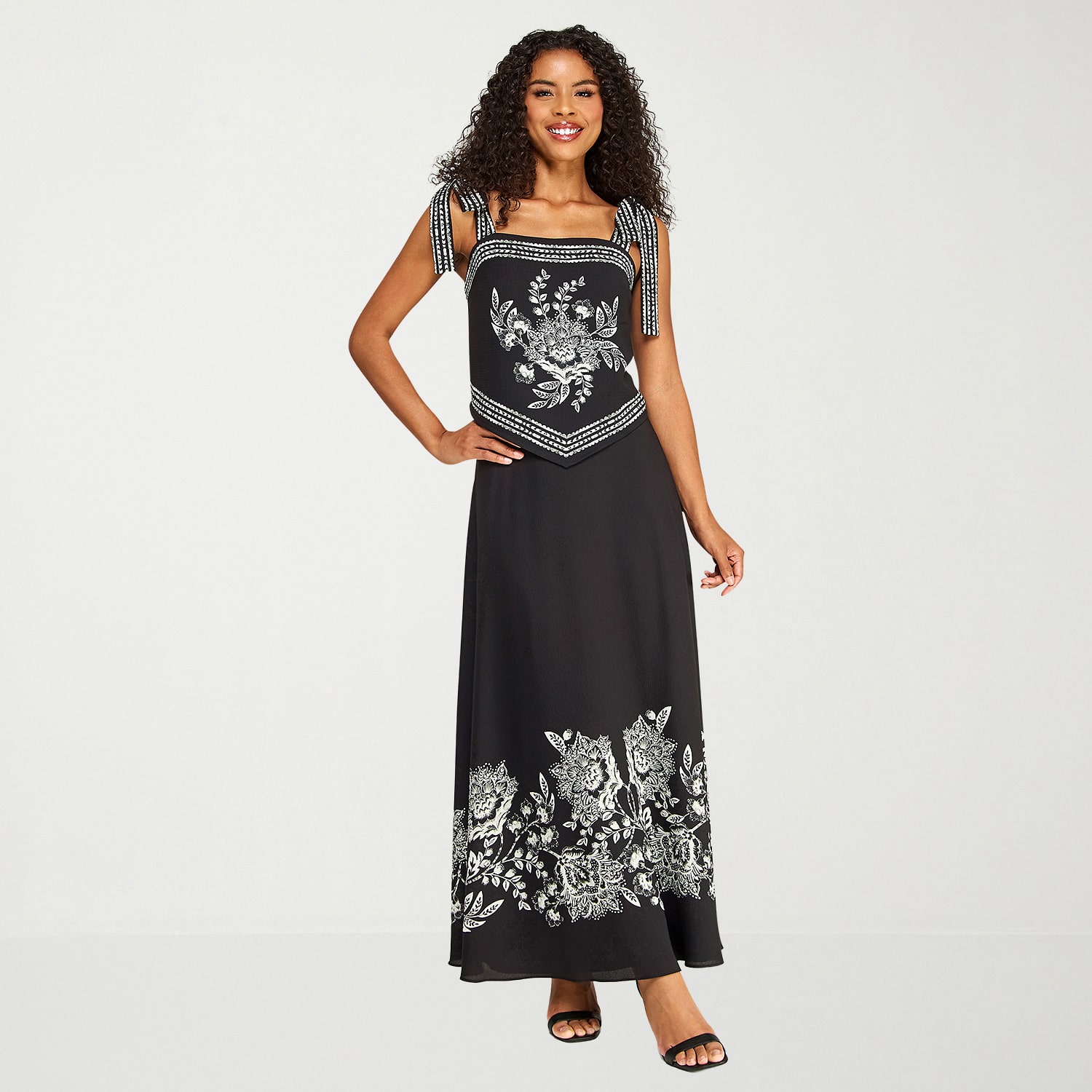 Premier Amour Womens Maxi Skirt