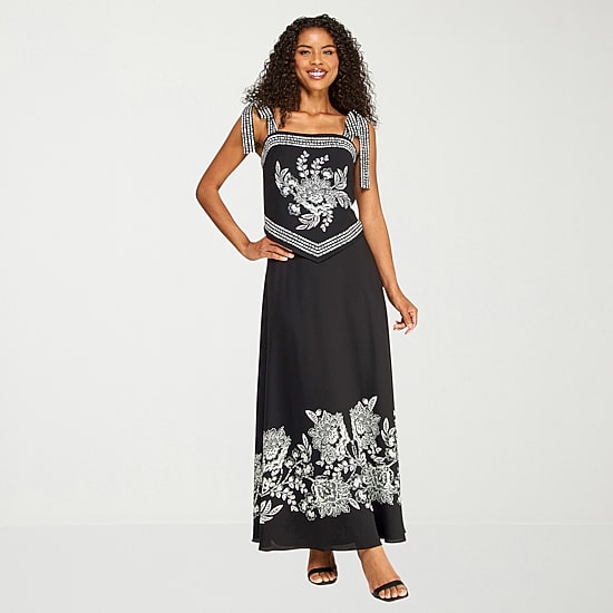Premier Amour Womens Maxi Skirt