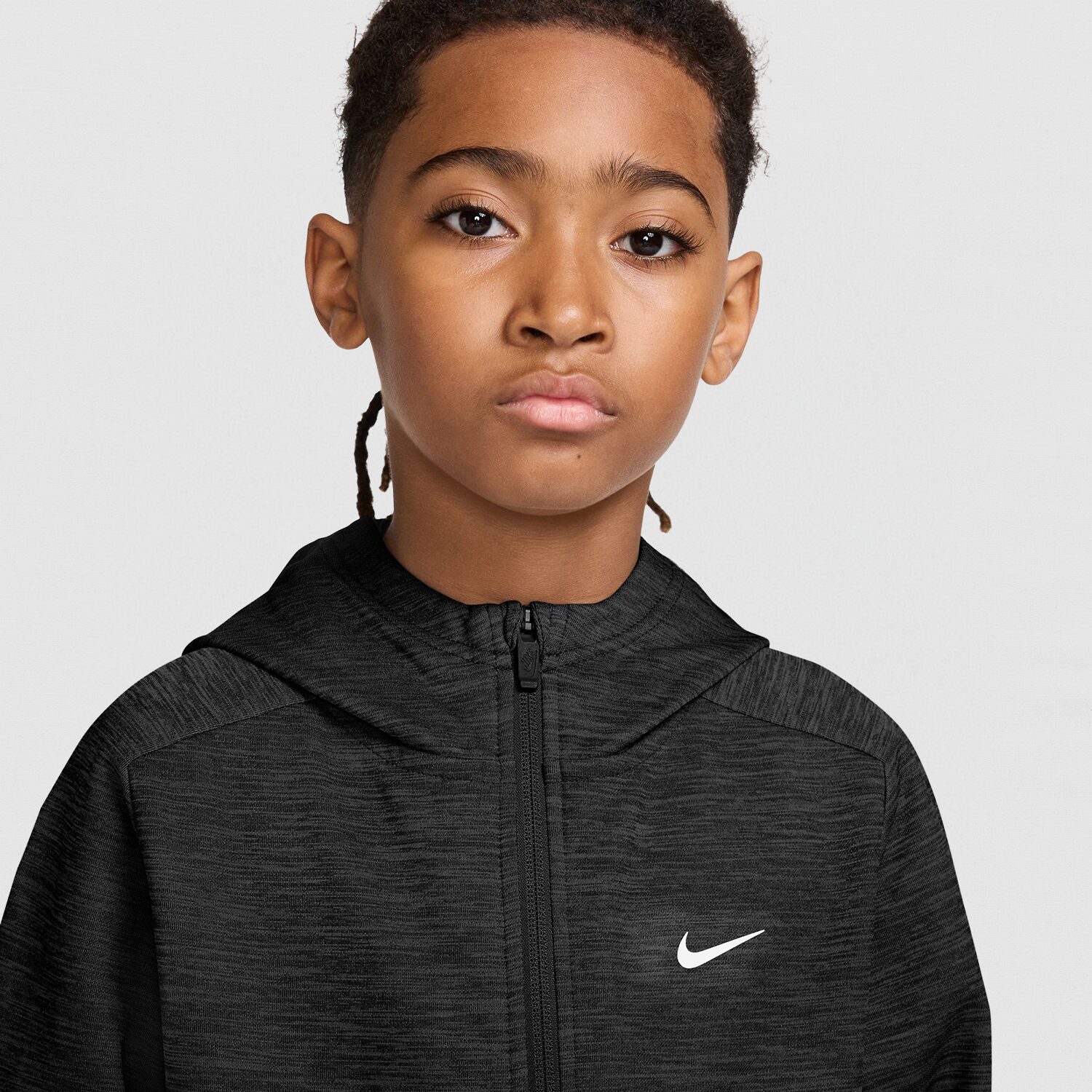 Nike Therma-FIT Big Kid Boys Long Sleeve Fleece Zipper Active Hoodie
