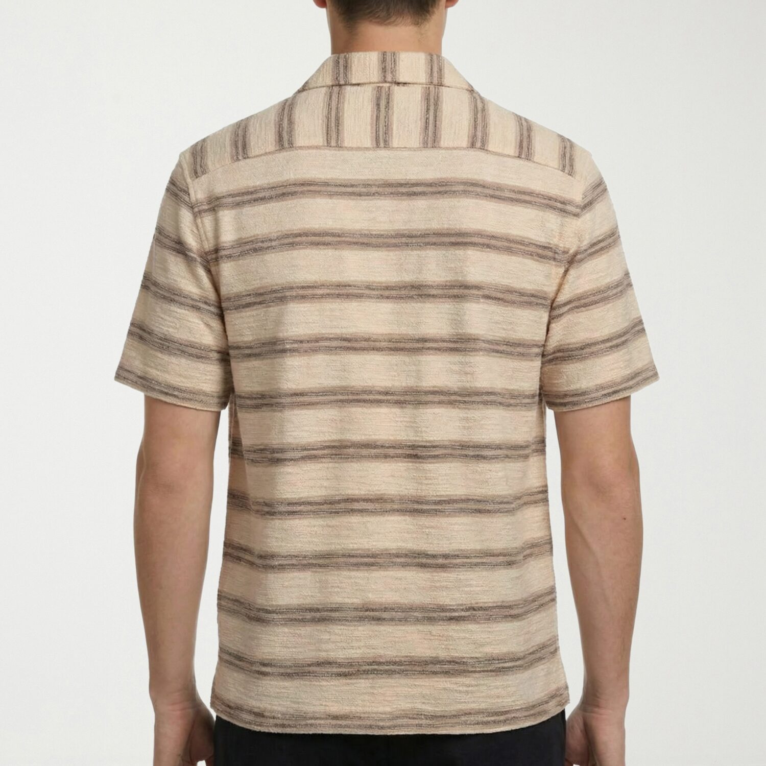 Report Collection Knit Mens Short Sleeve Camp Shirt