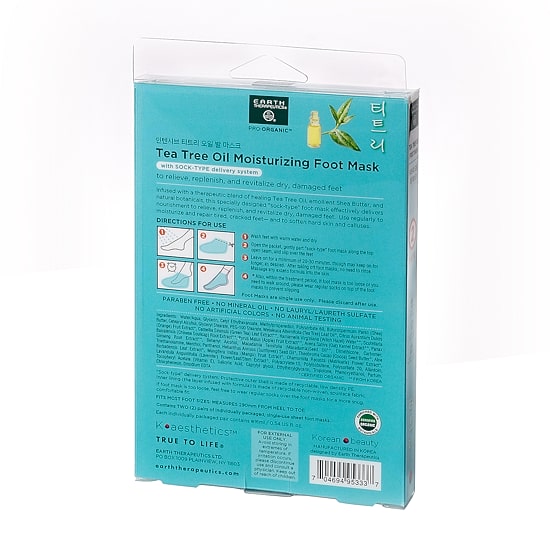 Earth Therapeutics Oil Moisturizing Foot Mask