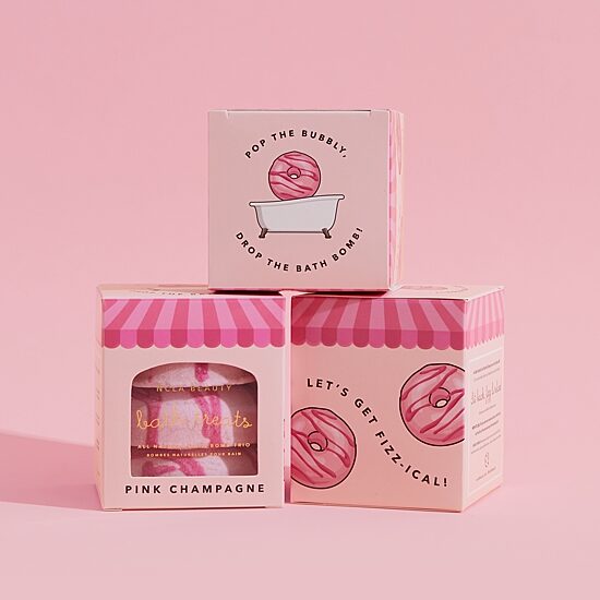 NCLA Beauty Bath Treats 3 Pc Bath Bomb Set