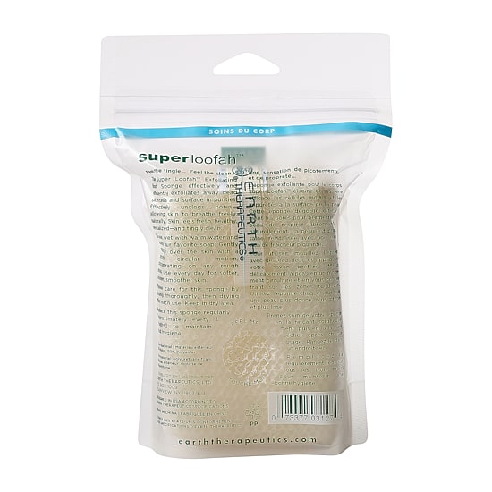 Earth Therapeutics Exfoliating Cloth Loofah Sponge