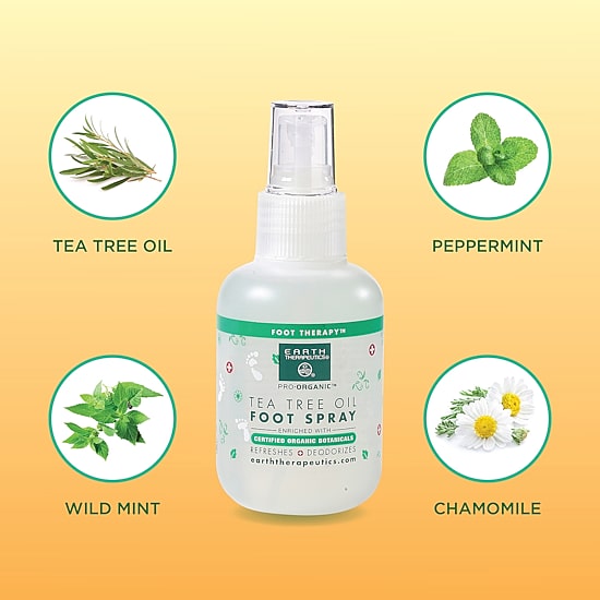 Earth Therapeutics Tea Tree Oil Foot Spray