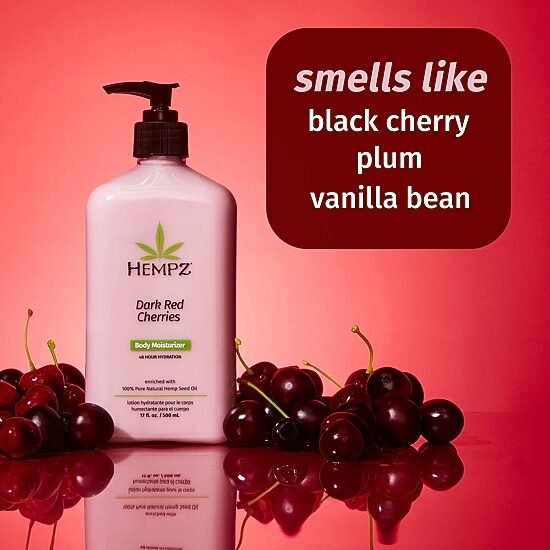 Hempz Dark Red Cherries Body Moisturizer