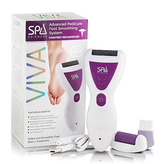 Spa Sciences Viva Advanced Pedicure Foot Smoothing System Callus Remover