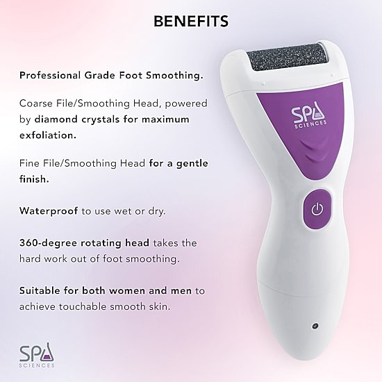 Spa Sciences Viva Advanced Pedicure Foot Smoothing System Callus Remover