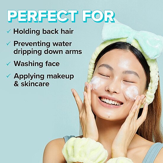 I Dew Care Perfect Spa Pair 3-pc. Womens Headband