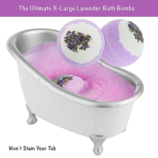 LOVERY™ Lavender Home Spa Bath Set - 9pc Body Care Kit